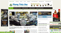Desktop Screenshot of phongthuyhoc.com