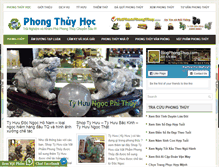 Tablet Screenshot of phongthuyhoc.com